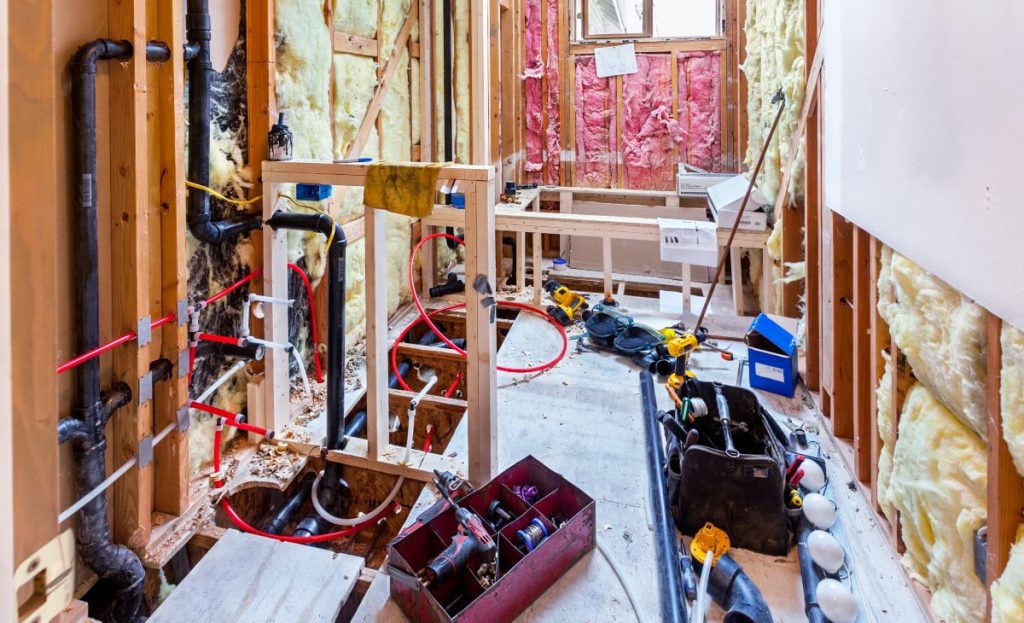 plumbing and electrical for home renovation projects