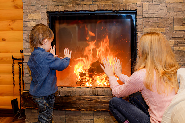 Place your fireplace in your home